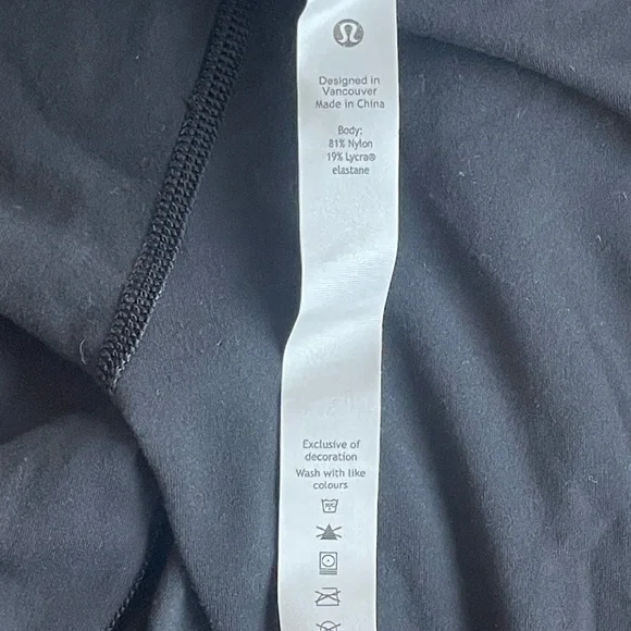 Lululemon high waist Align pant with pockets, 25”, black, size 2, EUC - Picture 9 of 10